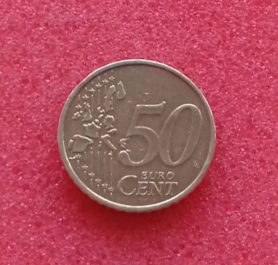 Лот: 13278298. Фото: 1. 50 евроцентов 2002 года. Германия... Европа