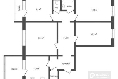 Лот: 15850697. Фото: 1. Куплю 4 комнатную в Советском... Квартиры, студии
