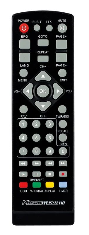 Лот: 5140572. Фото: 1. Пульт ДУ для ресиверов DVB-T2... Пульты ДУ