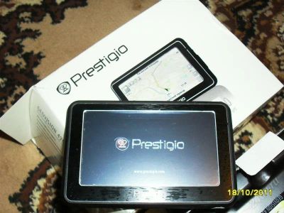 Лот: 1291216. Фото: 1. Навигатор Prestigio Только 3 дня. GPS-навигаторы