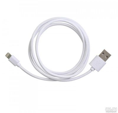 Лот: 16528577. Фото: 1. USB кабель iPhone Mega 2A белый... Дата-кабели, переходники