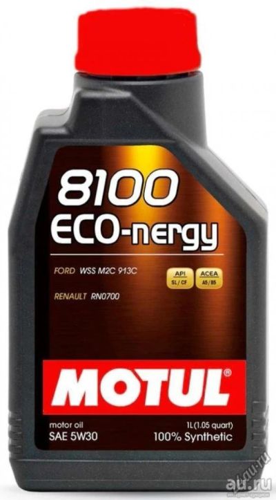 Лот: 13655422. Фото: 1. MOTUL 8100 Eco-nergy SAE 5W-30... Масла, жидкости