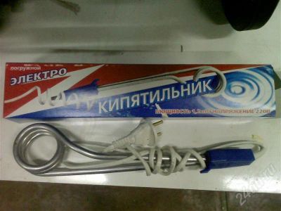 Лот: 684508. Фото: 1. Электро- кипятильник 1,0 кВт(Россия... Остальная техника