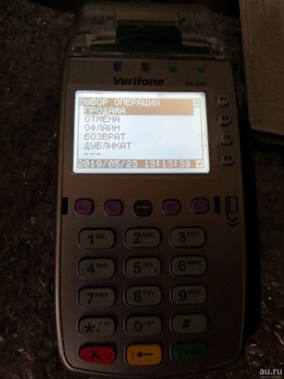 Лот: 13828763. Фото: 1. Платежный терминал Verifone VX520. Торговое