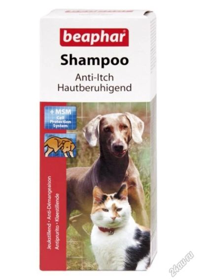 Лот: 5684909. Фото: 1. Шампунь от зуда Beaphar Shampoo... Косметика для животных