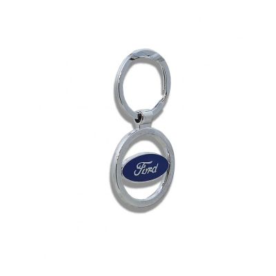 Лот: 20927102. Фото: 1. Брелок на ключ Ford круг металл. Брелоки для ключей