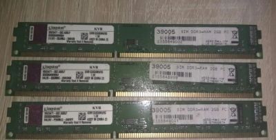 Лот: 10822222. Фото: 1. Kingston KVR1333D3N9/2G (2GB... Оперативная память