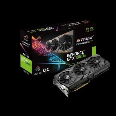 Лот: 16729157. Фото: 1. Видеокарта ASUS GeForce GTX1080Ti... Видеокарты
