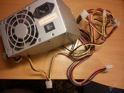 Лот: 1045566. Фото: 1. БП Velton 350W ATX 2.03version... Корпуса, блоки питания