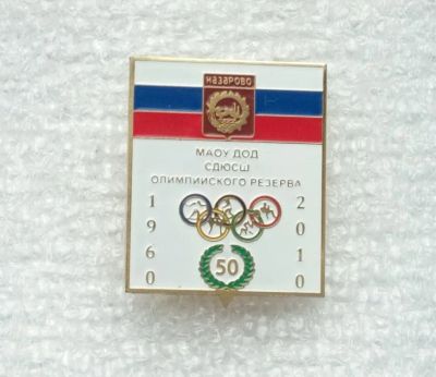 Лот: 21972213. Фото: 1. Значок Назарово МАОУ ДОД СДЮСШ... Юбилейные