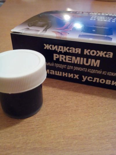 Лот: 7454204. Фото: 1. Жидкая кожа для ремонта обуви... Средства для ухода за одеждой, обувью