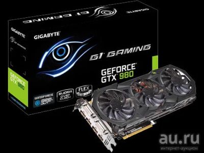 Лот: 8782249. Фото: 1. Видеокарта Gigabyte GTX 980 g1... Видеокарты