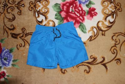 Лот: 10751404. Фото: 1. Купальные шорты голубые H&M. Брюки, шорты, джинсы