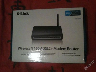 Лот: 1915239. Фото: 1. DSL-2640U с wi-fi. Проводные модемы