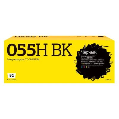 Лот: 24474199. Фото: 1. Картридж T2 TC-C055H BK/055H BK. Картриджи, расходные материалы