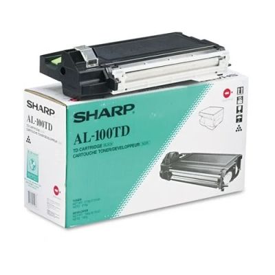 Лот: 14832233. Фото: 1. Тонер-картридж Sharp AL-100TD... Картриджи, расходные материалы