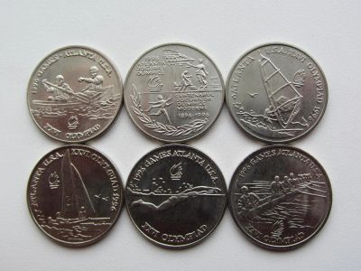 Лот: 10976390. Фото: 1. Румыния 10 лей 1996 набор из 6... Европа