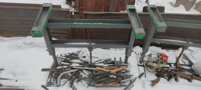 Лот: 18729333. Фото: 1. Верстак слесарный. Металлическая мебель