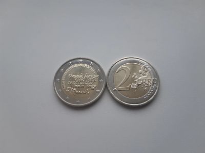 Лот: 17115030. Фото: 1. Словения 2 евро 2020 " 500 лет... Европа