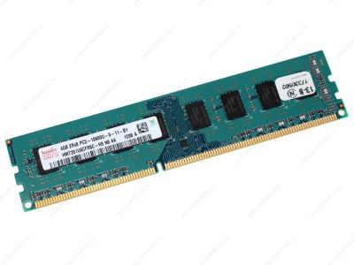 Лот: 6060206. Фото: 1. Память hynix 4GBx 2шт DDR3 1600. Оперативная память
