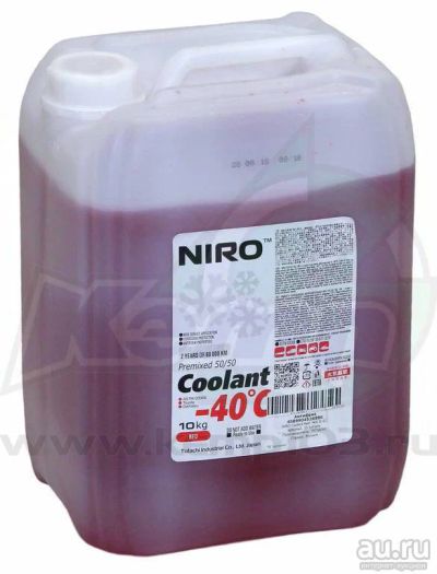 Лот: 13214153. Фото: 1. Антифриз Totachi Niro red 10л. Масла, жидкости