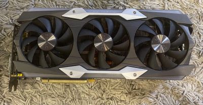 Лот: 17467522. Фото: 1. Видеокарта GeForce GTX Zotac 1080Ti... Видеокарты