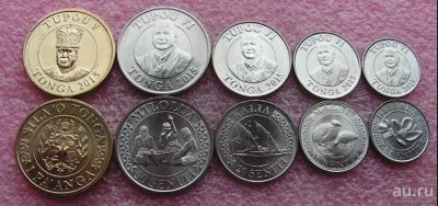 Лот: 13734176. Фото: 1. Тонга Набор монет 2015. Наборы монет