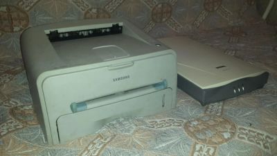 Лот: 6960987. Фото: 1. Принтер ML1520P Сканер BENQ 5550. Лазерные принтеры