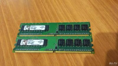 Лот: 9992226. Фото: 1. 2 планки DDR2 Kingston 512Mb 667Mhz. Оперативная память
