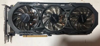 Лот: 19501577. Фото: 1. Видеокарта GTX 970 4GB Gigabyte. Видеокарты