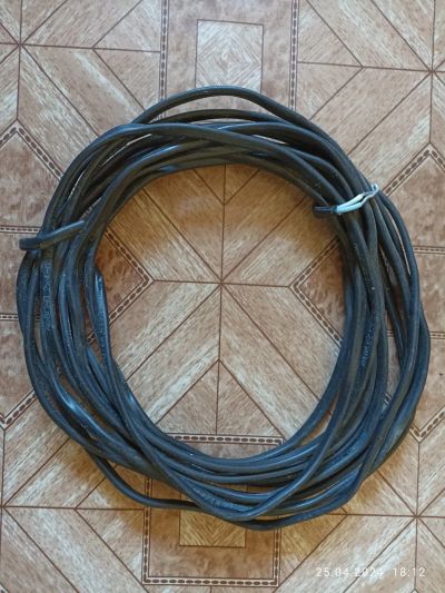 Лот: 22073996. Фото: 1. Кабель провод АВВГ 2х4. Провода, кабели