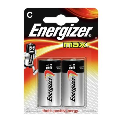 Лот: 22979142. Фото: 1. Батарейка C Energizer Max LR14... Батарейки, аккумуляторы, элементы питания