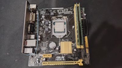 Лот: 21047384. Фото: 1. Комплект h81m-r + i3-4170+2*2gb. Комплекты запчастей