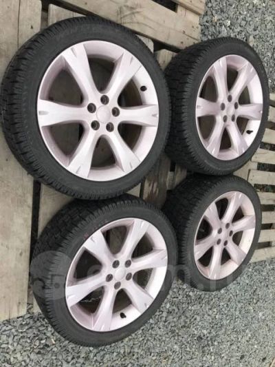 Лот: 14404864. Фото: 1. Subaru R17 + Pirelli Winter Ice... Шины на дисках