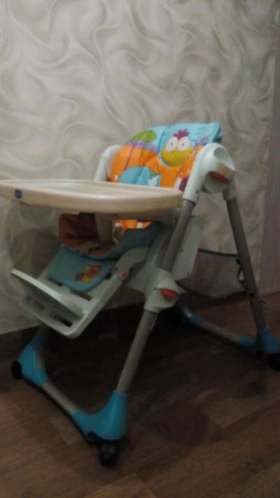 Лот: 6554195. Фото: 1. Срточно продам CHICCo Polly. Стульчики для кормления