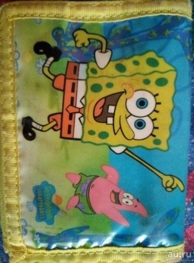 Лот: 10274313. Фото: 1. Кошелек детский spongBob. Бумажники, кошельки, портмоне