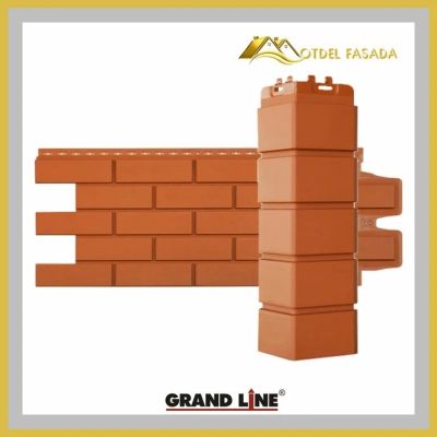 Лот: 17535012. Фото: 1. Фасадная панель Grand Line Клинкерный... Фасадные материалы, сайдинг