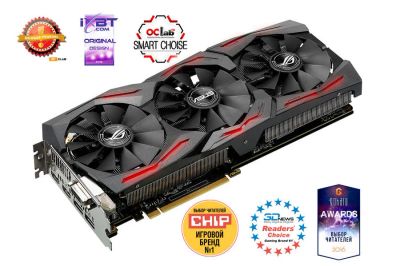 Лот: 10012260. Фото: 1. Топовая видеокарта ASUS Radeon... Видеокарты