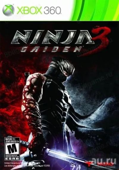 Лот: 13346354. Фото: 1. Ninja Gaiden 3 [Xbox 360, английская... Игры для консолей