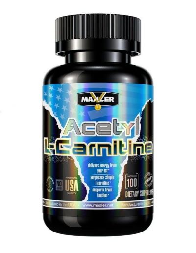Лот: 6585621. Фото: 1. Карнитин Acetyl L-Carnitine от... Спортивное питание, витамины