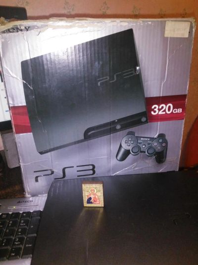 Лот: 7752740. Фото: 1. PS3, PlayStation 3, консоль, 320gb... Игровые приставки, консоли