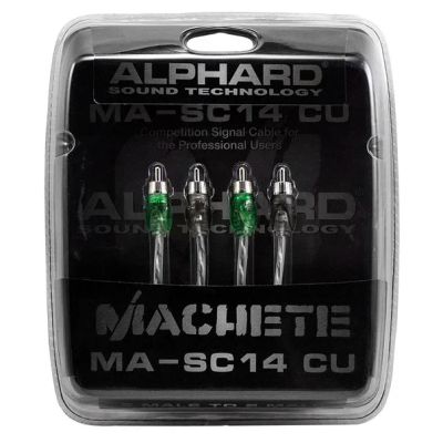Лот: 6690405. Фото: 1. Межблочный кабель Alphard Machete... Аксессуары для автозвука
