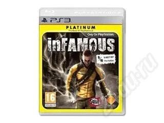 Лот: 424453. Фото: 1. inFamous Platinum - Диск новый... Игры для консолей
