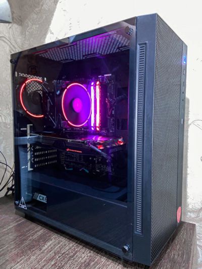 Лот: 18452609. Фото: 1. Игровой пк на AMD R7 3700Pro+GTX... Компьютеры в сборе