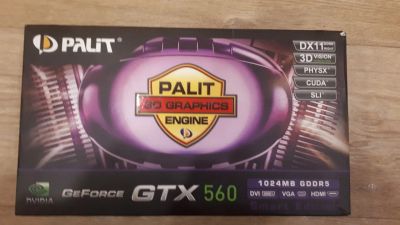 Лот: 12596616. Фото: 1. Видеокарта nvidia geforce 560... Видеокарты