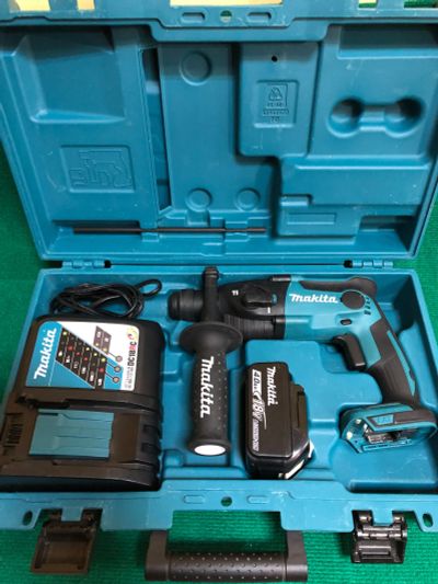 Лот: 24388064. Фото: 1. Перфоратор makita DHR165 в кейсе... Электроинструмент
