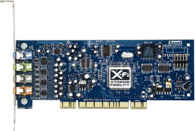 Лот: 8542047. Фото: 1. Звуковая карта PCI Creative X-Fi... Звуковые карты