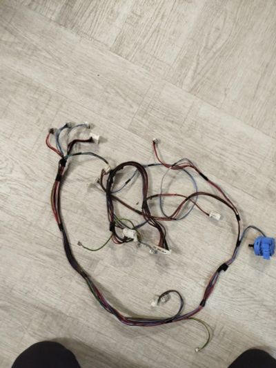 Лот: 24615490. Фото: 1. Проводка Hotpoint-Ariston ARSL... Запчасти для стиральных и посудомоечных машин