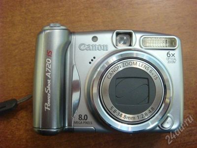 Лот: 271806. Фото: 1. Canon A720. Цифровые компактные