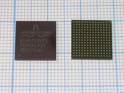 Лот: 12477340. Фото: 1. Ethernet Controller BCM5753KFBG. Микросхемы